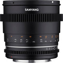 Samyang VDSLR 85mm T1.5 MK2 Canon EF Mount Lens