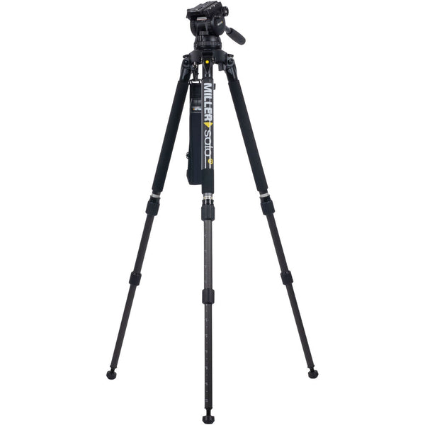 Miller 3767 CX10 Solo-Q 100 2 Stage Carbon Fibre Tripod Kit - MIL-3767