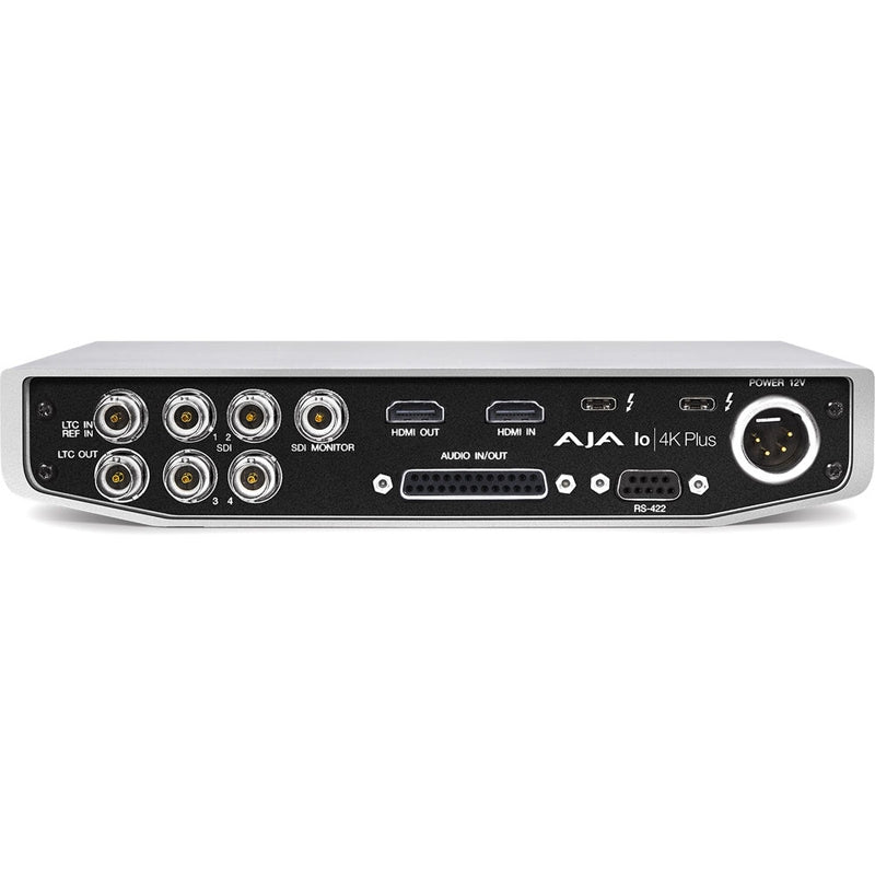 AJA Io 4K Plus Professional Video and Audio I/O over Thunderbolt 3 - IO-4K-PLUS-R0