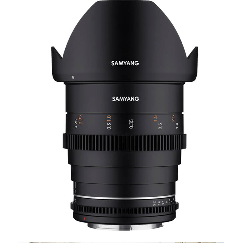 Samyang VDSLR 24mm T1.5 MK2 Canon EF Mount Lens - 8826