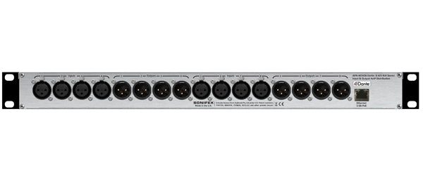 Sonifex 8 AES3 Input 8 AES3 Output Dante Interface PoE - AVN-AESIO8