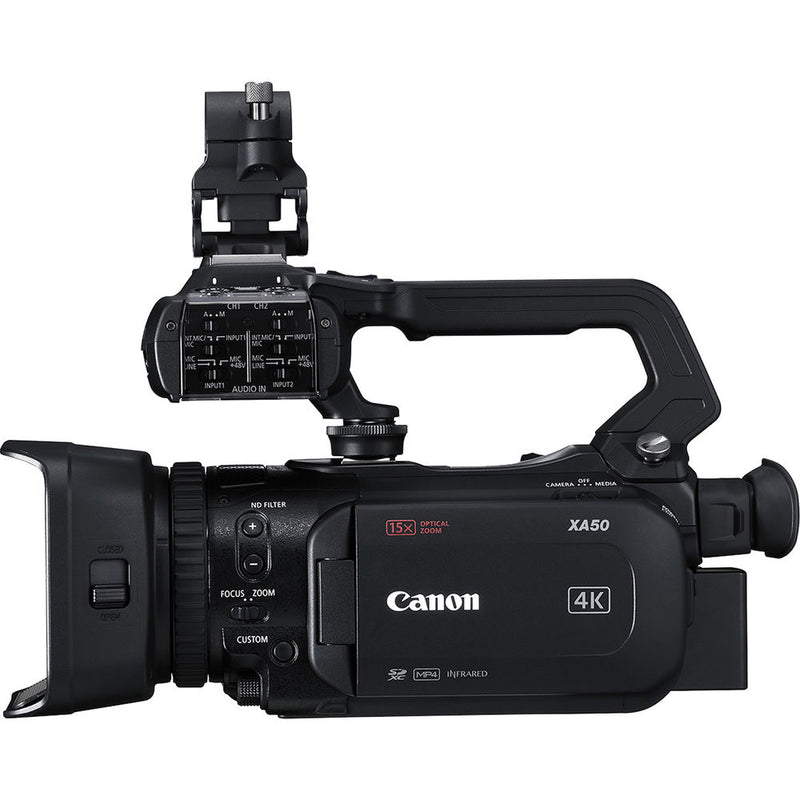 Canon XA50 Professional UHD 4K HDMI Camcorder - 3669C007AA