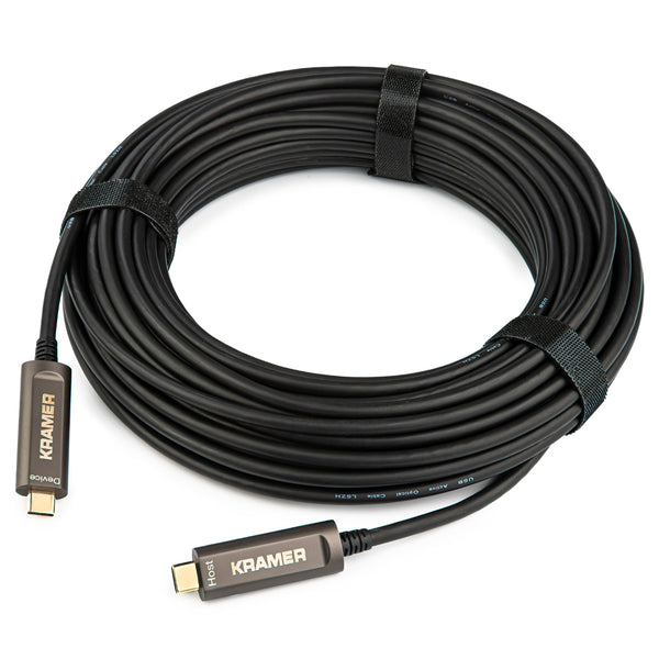 Kramer Electronics CLS-AOCU31/CC USB 3.1 GEN-2 Optical USB-C (M) to USB-C (M) Cable
