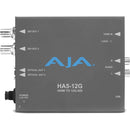 AJA HDMI 2.0 to 12G-SDI Conversion with ST Fiber Transmitter - HA5-12G-T-ST