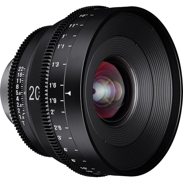 XEEN CINE 20mm T1.9 4K Wide-angle Full Frame Cine Lens Sony FE Mount - 7952