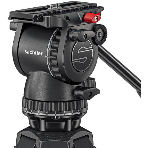 Sachtler System FSB 8 Mk II Sideload with Tripod 75/2 CF Ground Spreader and Bag - 0771CM