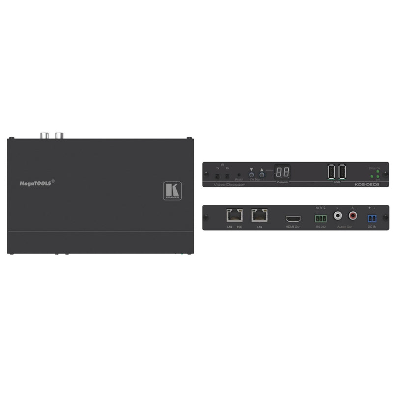 Kramer Electronics KDS-DEC6 4K60 4:2:0 HDCP 2.2 Video Decoder