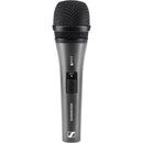 Sennheiser E 835-S-PTT Dynamic Cardioid Push-to-Talk Microphone with Noiseless On/Off Switch - 390020