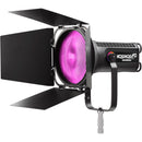 VELVET KOSMOS 400 Colour Location Motorised Zoom LED Fresnel with Yoke - VK400C