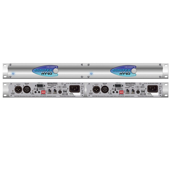 Sonifex Twin Automatic Analogue Telephone Balance Unit TBU Rack Mounted - HY-03T