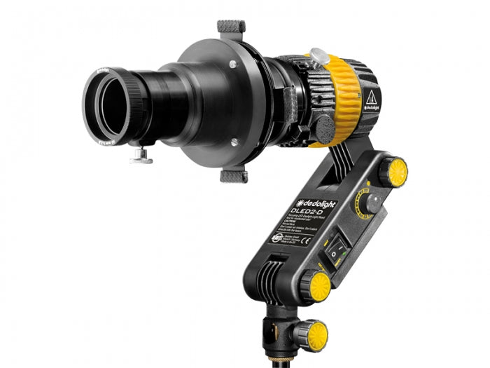 Dedolight Projector with Built-in Framing Shutter Blades for DLED2/DLED3 heads incl. 60mm imager lens - DP2S