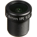Marshall Electronics CV-4702.8-3MP-IR Miniature Lens 2.8mm M12 Mount Lens