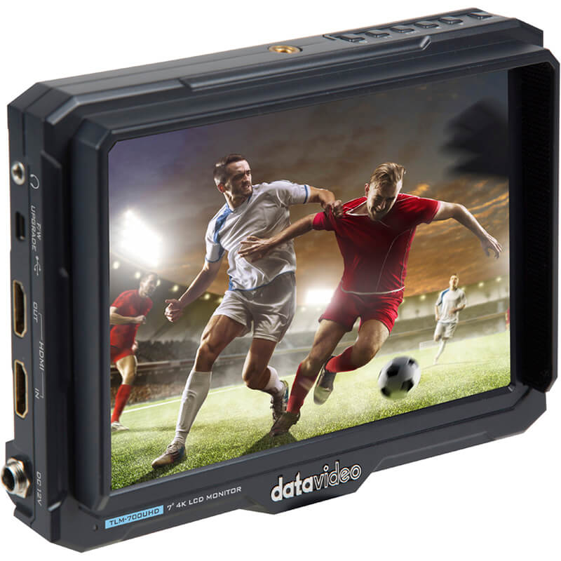 Datavideo TLM-700UHD 7-inch 4K HDMI On Camera Monitor - DATATLM700UHD