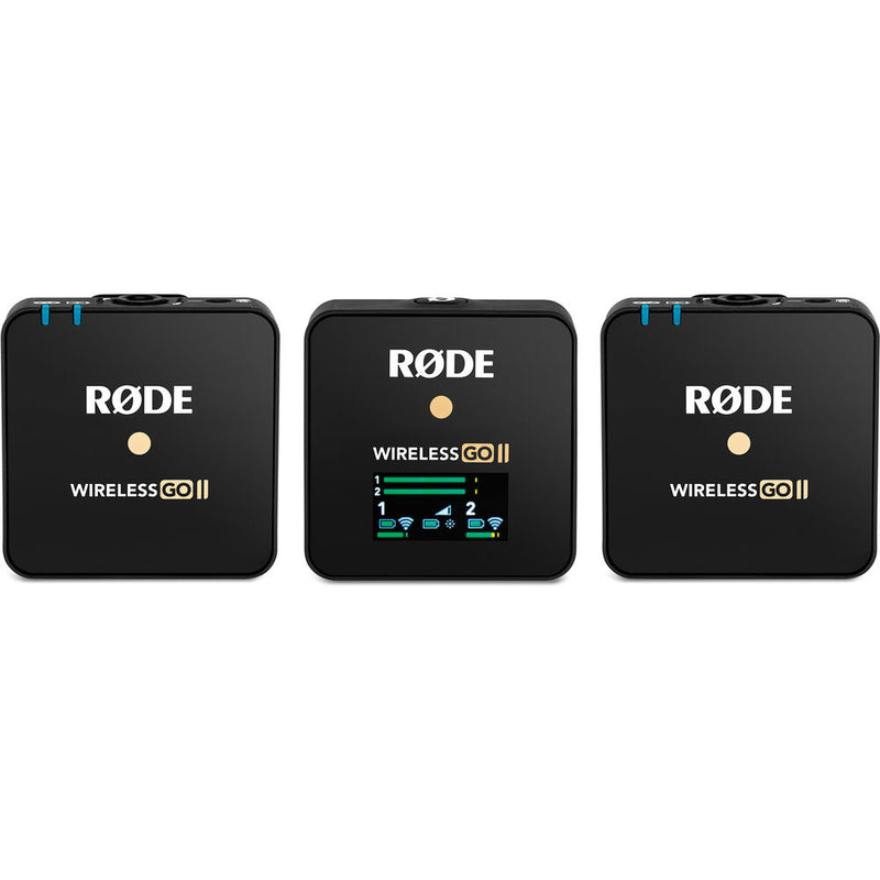 RODE Wireless GO II Dual Channel Wireless Microphone System - RODEWIGOII