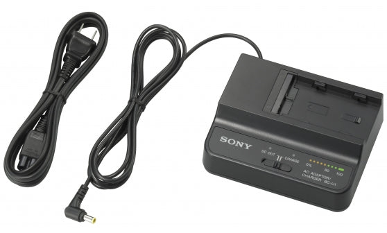Sony BC-U1A Battery Charger and AC adaptor for Lithium-ion Batteries