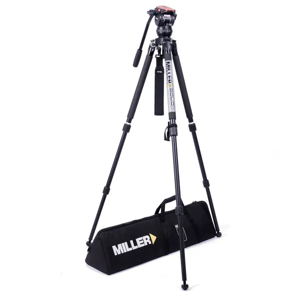 Miller 4027 System Versa CXV2 Tripod Solo-Q 75 2-STG (Carbon Fibre) with Bag