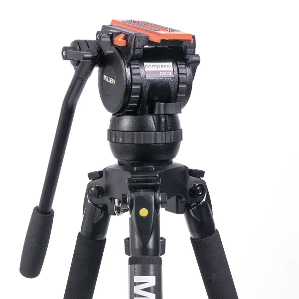 Miller 4027 System Versa CXV2 Tripod Solo-Q 75 2-STG (Carbon Fibre) with Bag