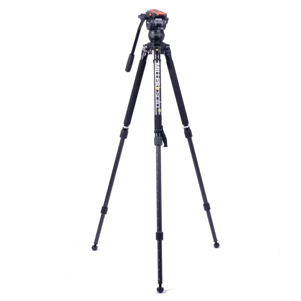 Miller 4027 System Versa CXV2 Tripod Solo-Q 75 2-STG (Carbon Fibre) with Bag