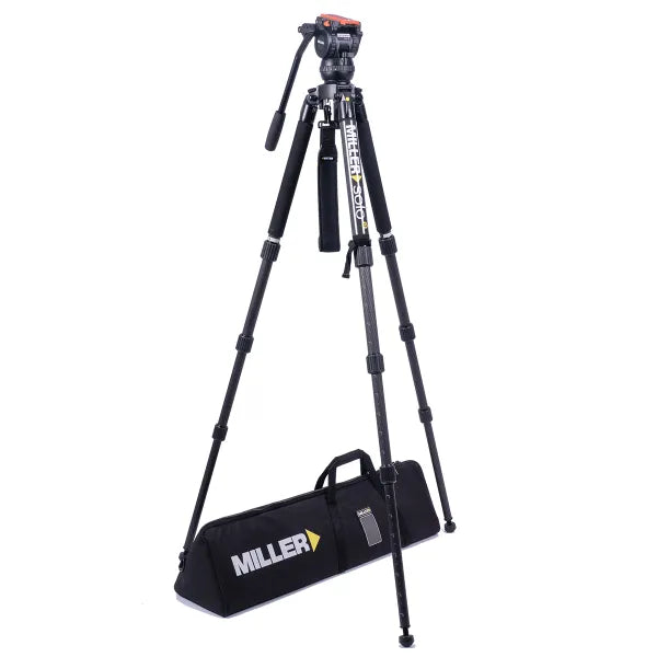 Miller 4030 System Versa CXV2 Tripod Solo-Q 75 3-STG (Carbon Fibre) with Bag