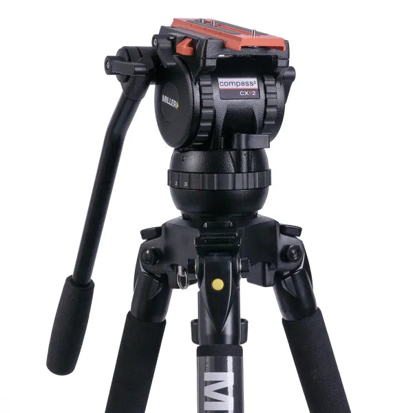 Miller 4030 System Versa CXV2 Tripod Solo-Q 75 3-STG (Carbon Fibre) with Bag