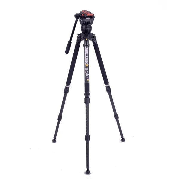 Miller 4057 System Versa CXV6 Tripod Solo-Q 75 2-STG (Carbon Fibre) with Bag