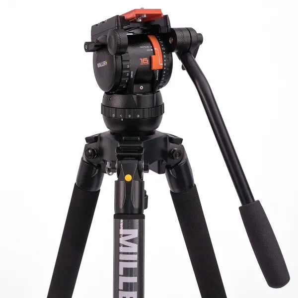 Miller 4060 System Versa CXV6 Tripod Solo-Q 75 3-STG (Carbon Fibre) with Bag