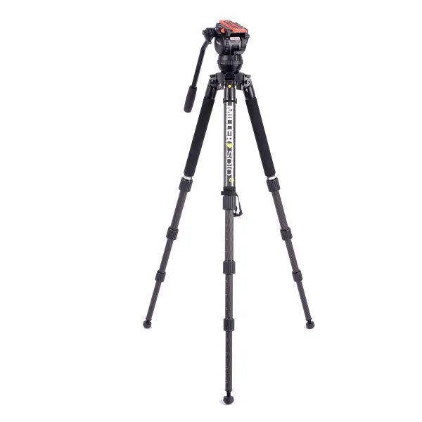 Miller 4060 System Versa CXV6 Tripod Solo-Q 75 3-STG (Carbon Fibre) with Bag