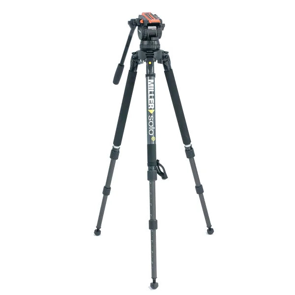 Miller 4117 System Versa 4117 CXV10 Tripod SOLO-Q 100 2-STG (CARBON FIBRE) With Bag