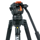 Miller 4120 System Versa 4120 CXV10 Tripod SOLO-Q 100 3-STG (CARBON FIBRE) With Bag