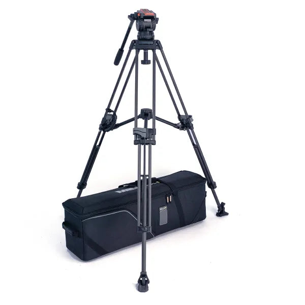 Miller 4140 System Versa 4140 CXV10 SII Tripod 2-STG (Carbon Fibre) with Mid-Level Spreader, Feet and Bag