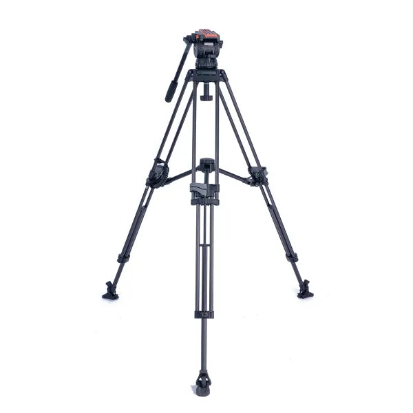 Miller 4140 System Versa 4140 CXV10 SII Tripod 2-STG (Carbon Fibre) with Mid-Level Spreader, Feet and Bag