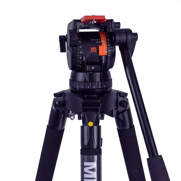 Miller 4147 System Versa 4147 CXV14 Tripod SOLO-Q 100 2-STG (Carbon Fibre) With Bag