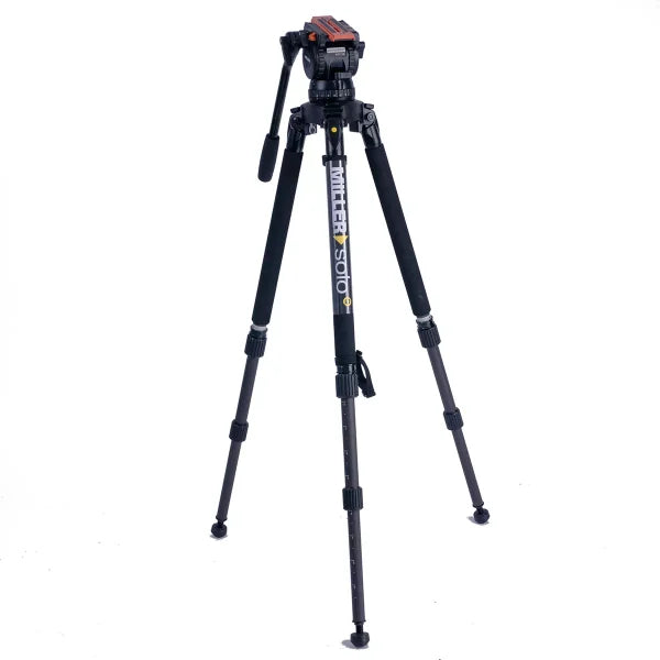 Miller 4147 System Versa 4147 CXV14 Tripod SOLO-Q 100 2-STG (Carbon Fibre) With Bag