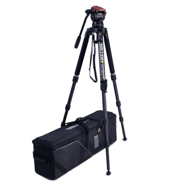 Miller 4150 System Versa 4150 CXV14 Tripod SOLO-Q 100 3-STG (CARBON FIBRE) With Bag