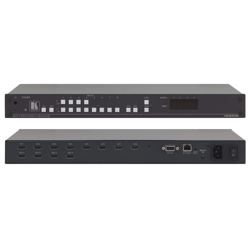 Kramer Electronics VS-84HN 8x4 HDMI Matrix Switcher