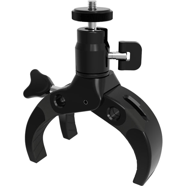 Marshall Electronics CVM-18 Pole Clamp Mount (Max. 3-inch Dia.) with 1/4-20-inch Ball Head