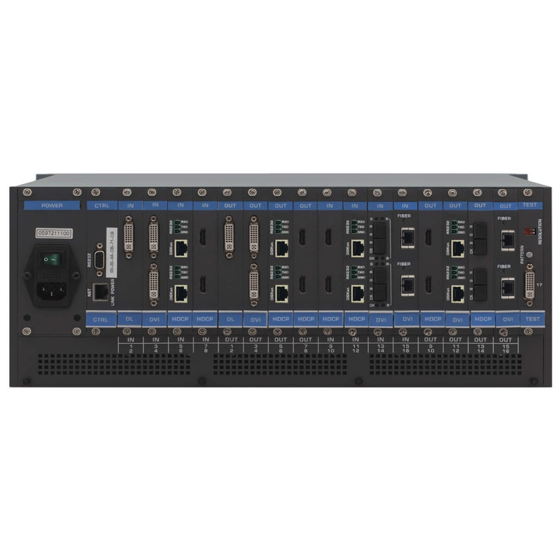 Kramer Electronics VS-1616D 2x2 to 16x16 Modular Multi-Format Digital Matrix Switcher