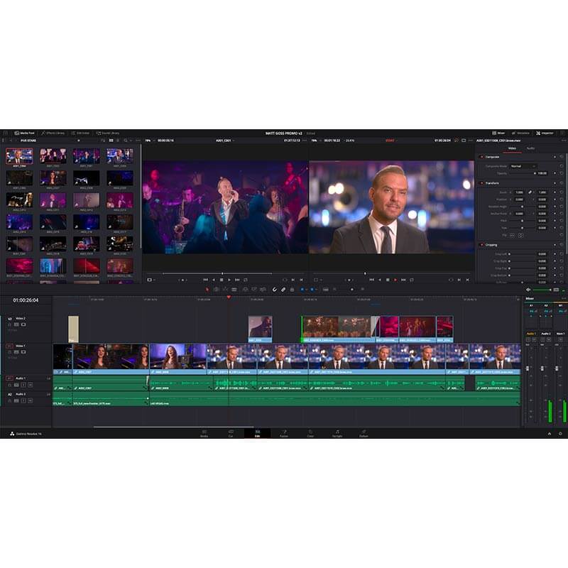 Blackmagic Design DaVinci Resolve Studio Activation Key Version 16 - DV/RESSTUD-16