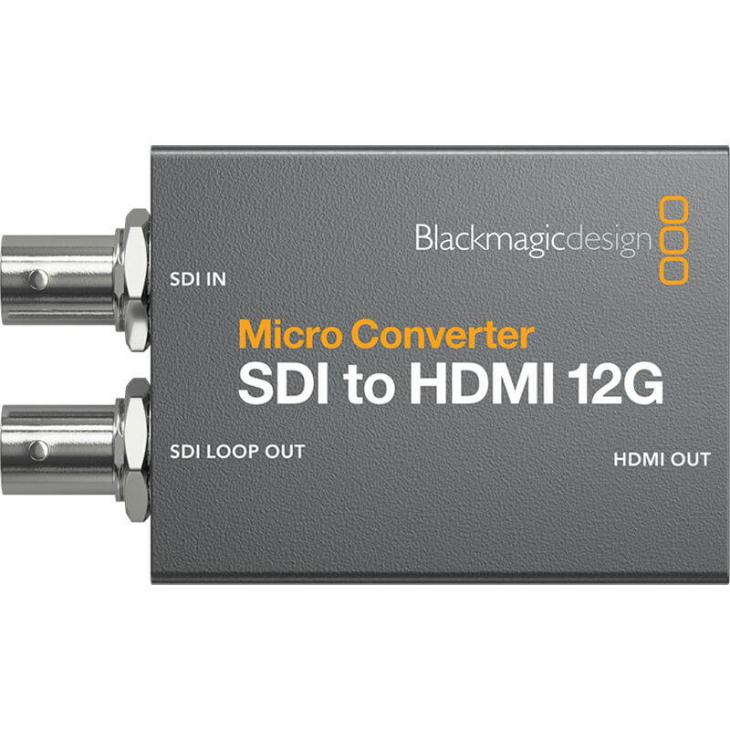 Blackmagic Design Micro Converter SDI to HDMI 12G - CONVCMIC/SH12G