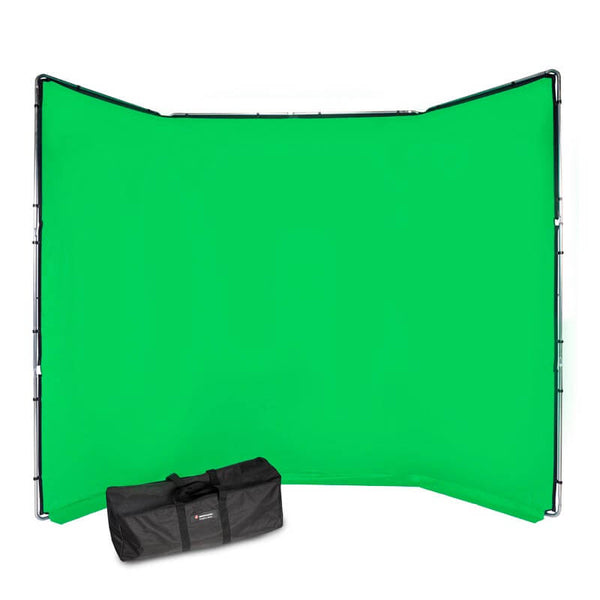 Manfrotto Chroma Key FX 4x2.9m Background Kit Green with Frame - MLBG4301KG
