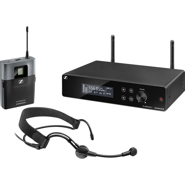 Sennheiser PDP XSW 2-ME3 Wireless Headworn Microphone Set - Headmic-Set for Speakers, Singers and Presenters - 507134