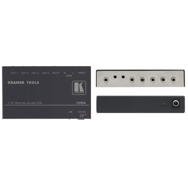 Kramer Electronics 105A 1:5 Stereo Audio Distribution Amplifier