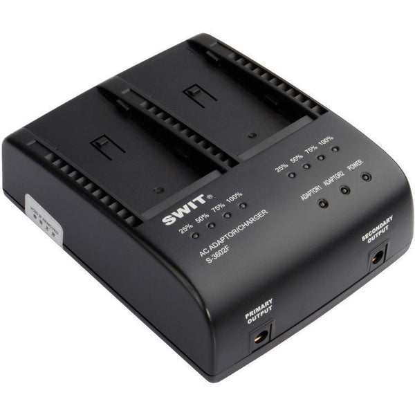 SWIT Sony NP-F Series Dual Charger - S-3602F