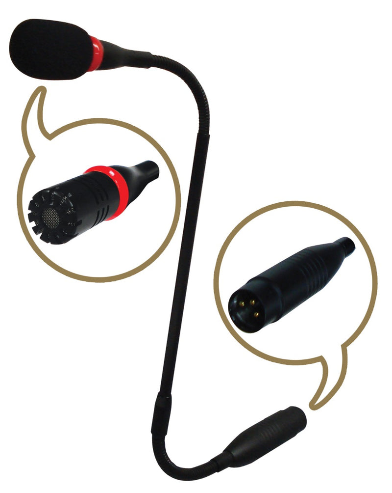 Sonifex Professional Gooseneck Condenser Microphone - CM-GM2