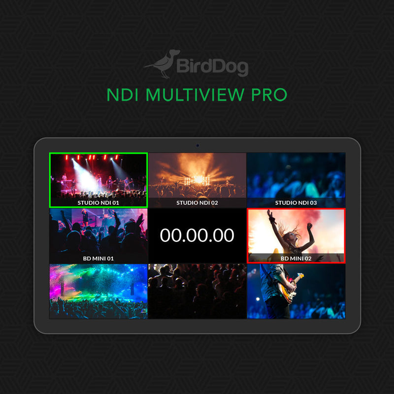 BirdDog Multiview Pro NDI Multiviewer - BD-MVPRO