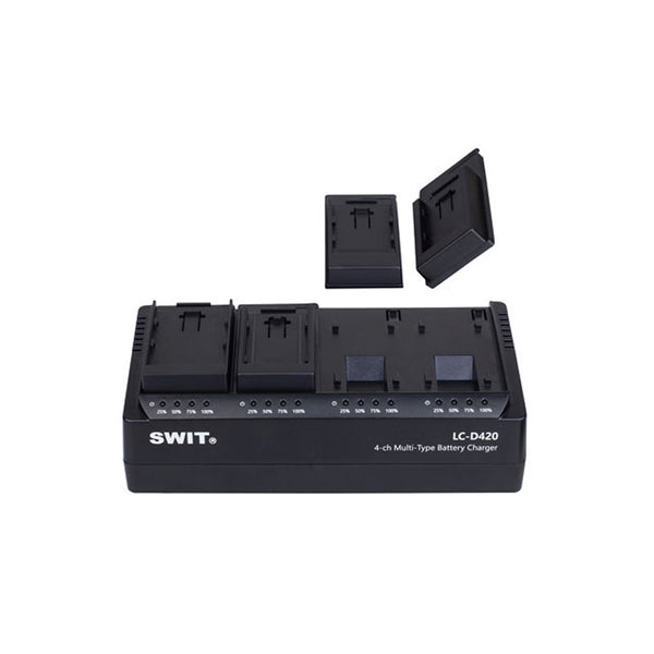 Swit 4-Channel Multi-type DV Charger - LC-D420