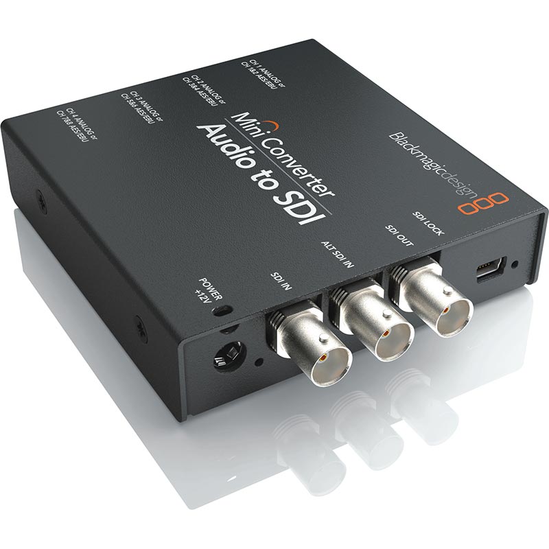 Blackmagic Design Mini Converter Audio to SDI - CONVMCAUDS2