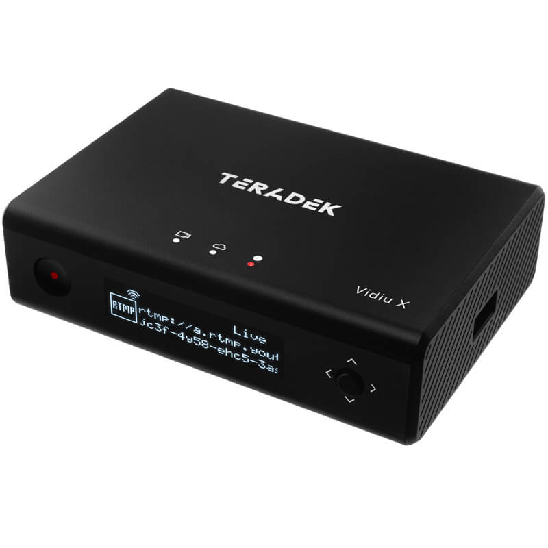 Teradek 10-0235 VIDIU X Ultra-slim HD Live Streaming Encoder - TER100235 (CLEARANCE STOCK)