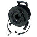 Canare 100M SMPTE 311 Fibre Cable with SMPTE 304 Lemo Connectors on a Drum - FCC100N-GT380-RM