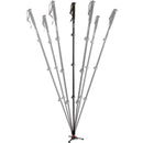 Manfrotto XPRO 4 Section Video Monopod w Fluid Head & FLUIDTECH Base - MVMXPRO500